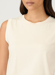 Women's Boyfit Tank T-shirt in Undyed