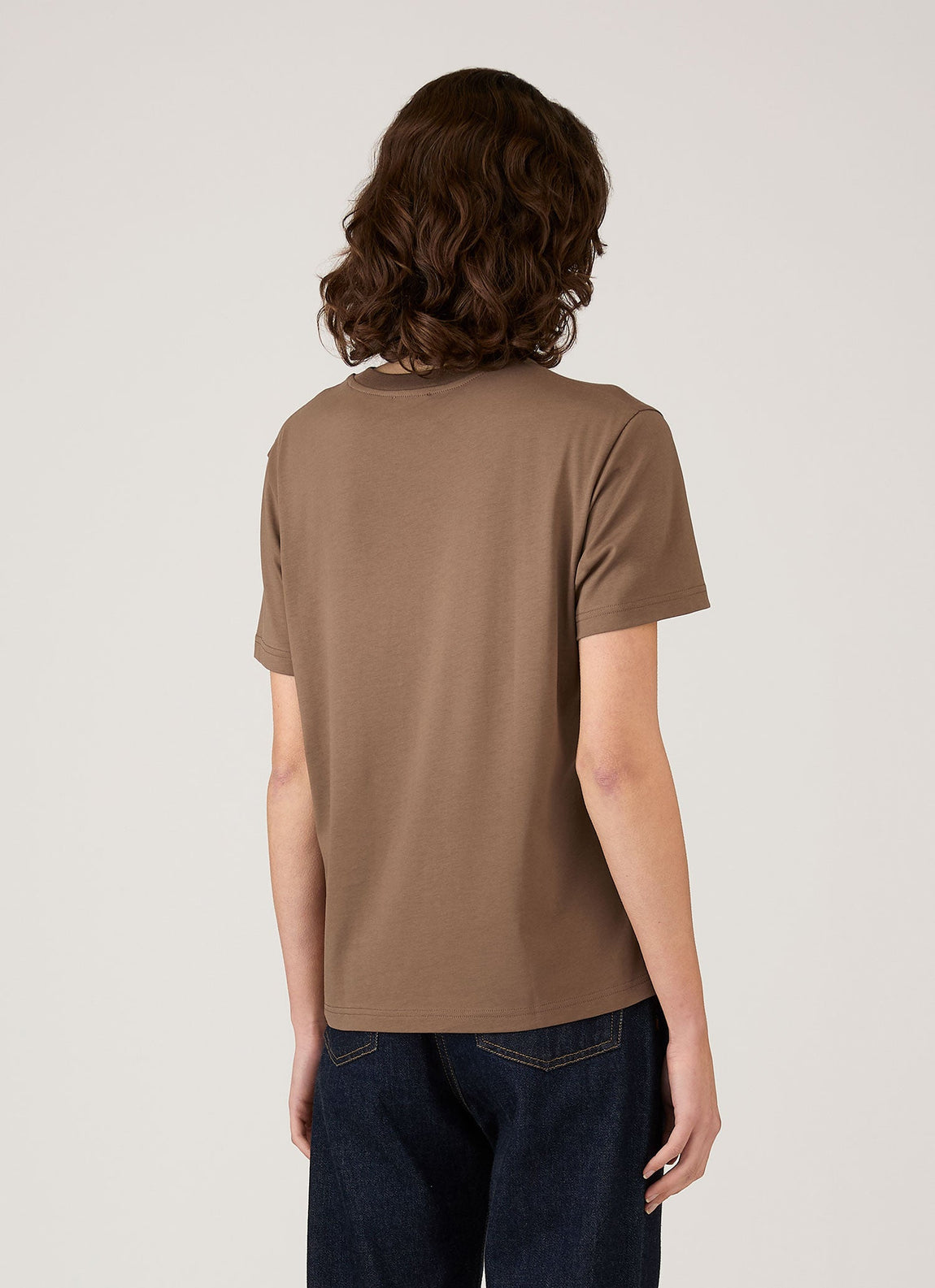 Women's Boy Fit T-shirt in Dark Cedar