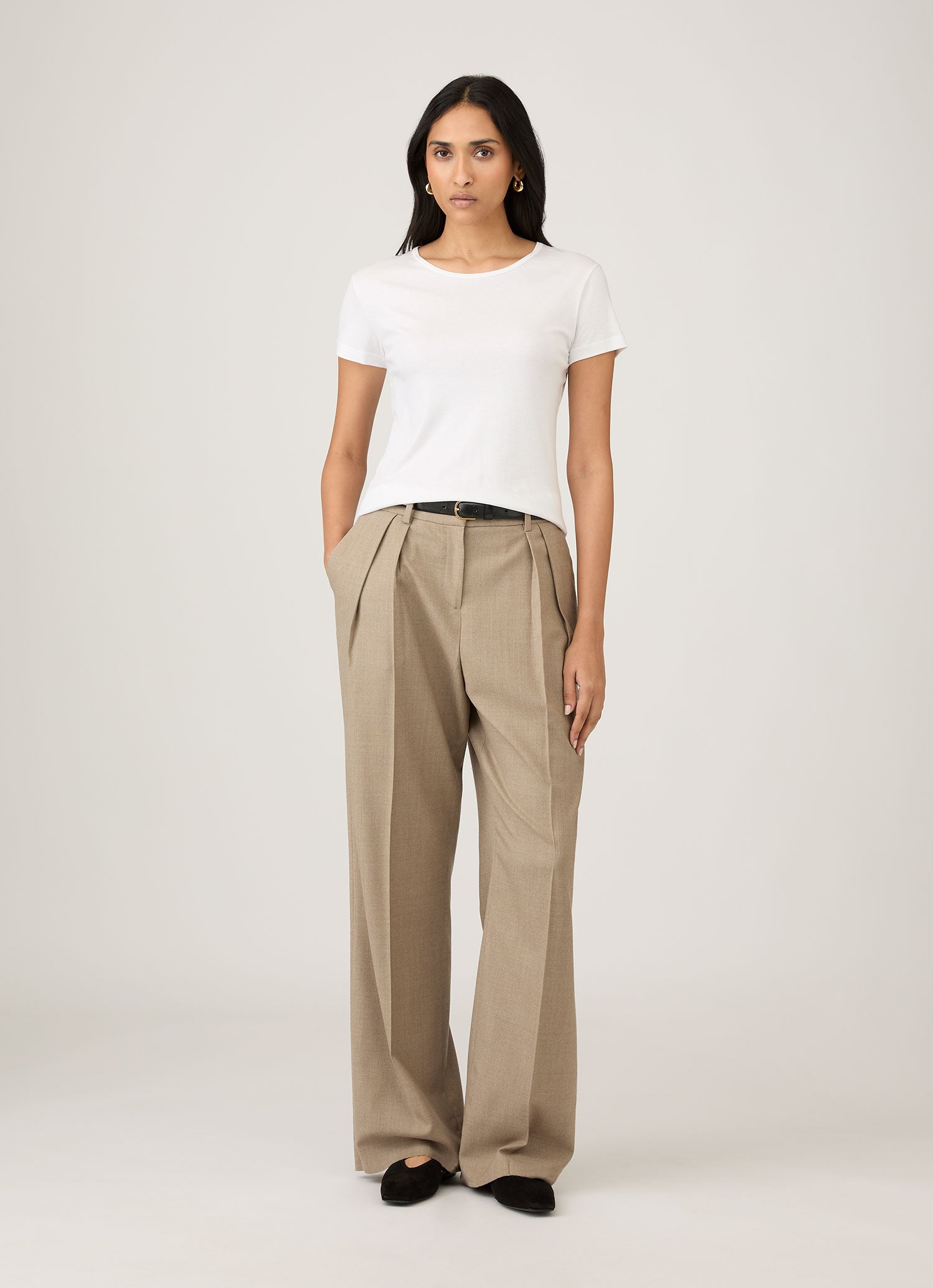 Women's Sea Island Cotton T-shirt in White