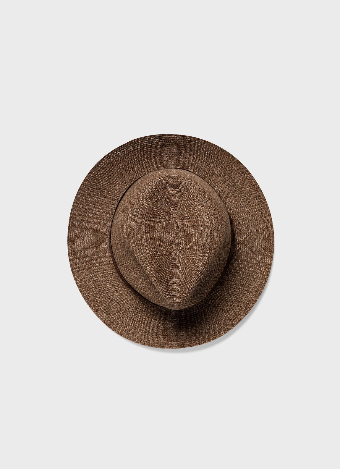 Men's Kijima Takayuki Paper Hat in Brown