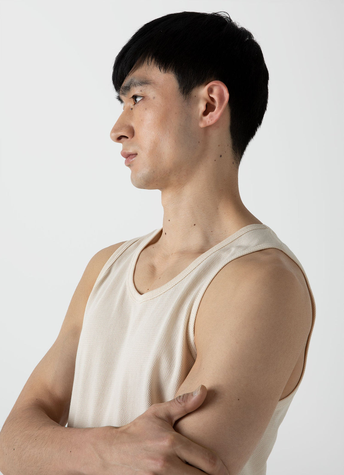 Men's Mr Porter Tank in Undyed