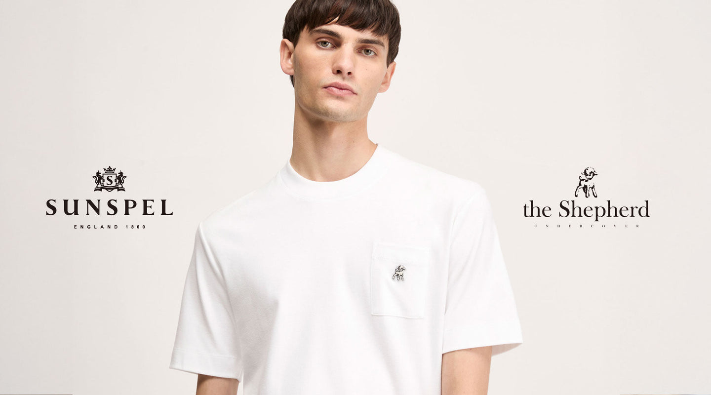 Sunspel x the Shepherd UNDERCOVER