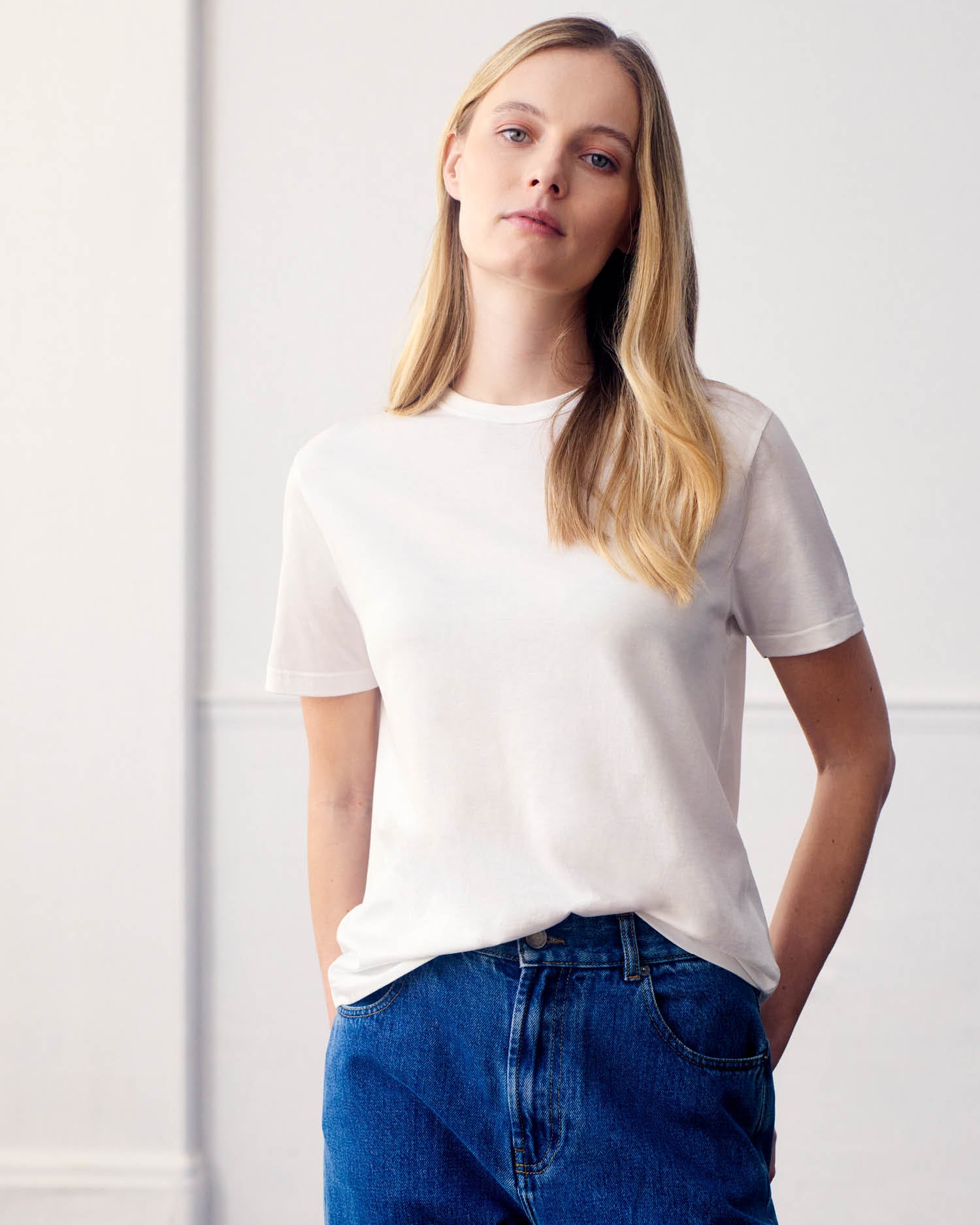 ストレッチコットントランクス（3枚セット）（White） | Sunspel