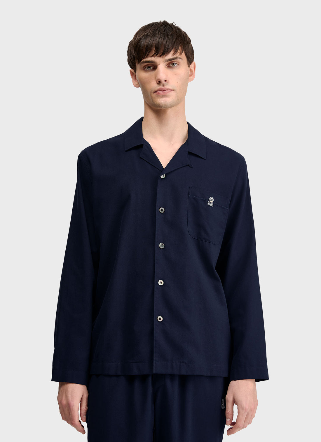Men's Sunspel x the Shepherd UNDERCOVER Pyjama Trouser in Navy
