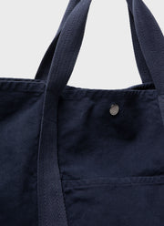 Large Tote in Navy