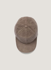 Men's Corduroy Cap in Cocoa