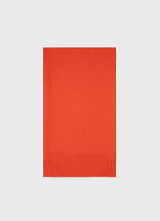 Scottish Lambswool Scarf in Magma
