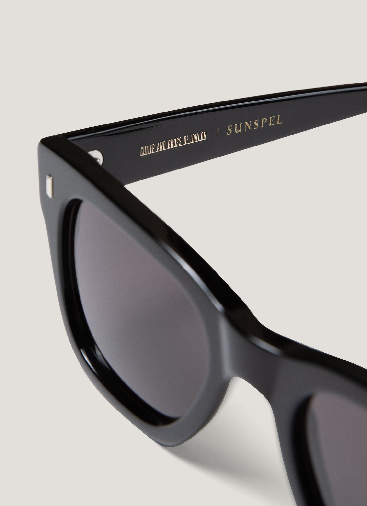 専用　CUTLER AND GROSS サングラス　ブラック Sunspel x Cutler and Gross