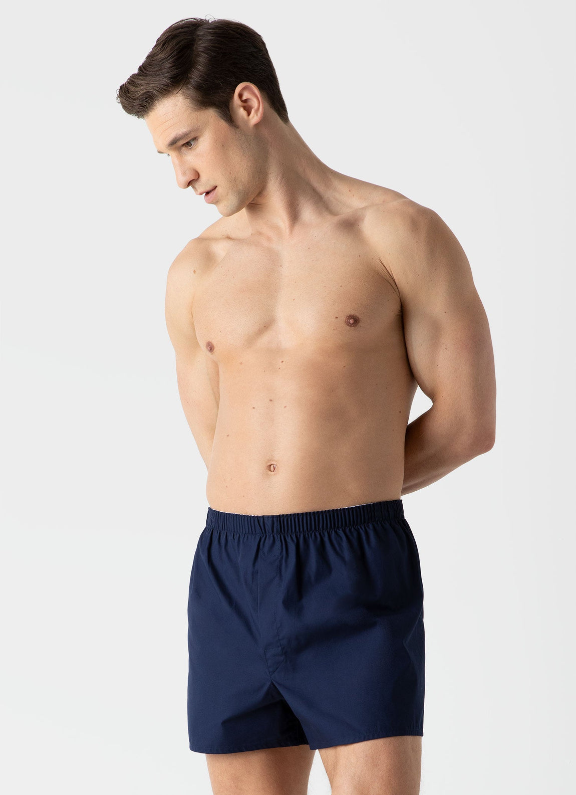 Men's Classic Boxer Shorts in Navy