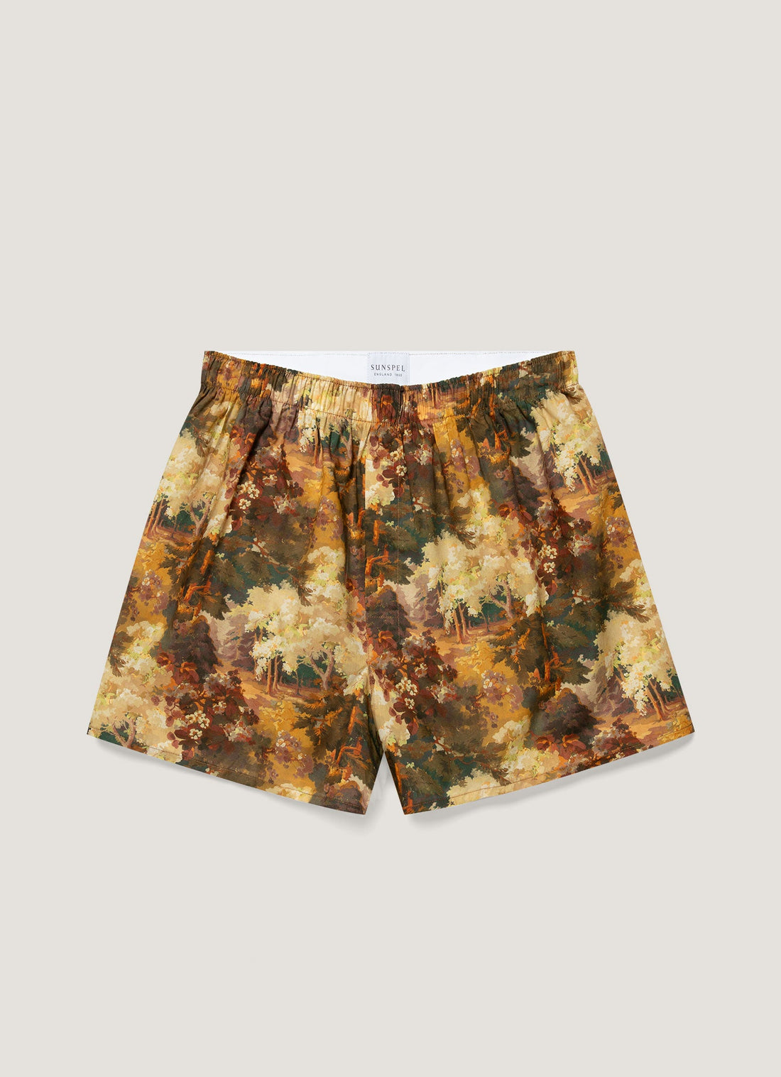 Men's Classic Boxer Short in Liberty Fabric in Autumnal Floral