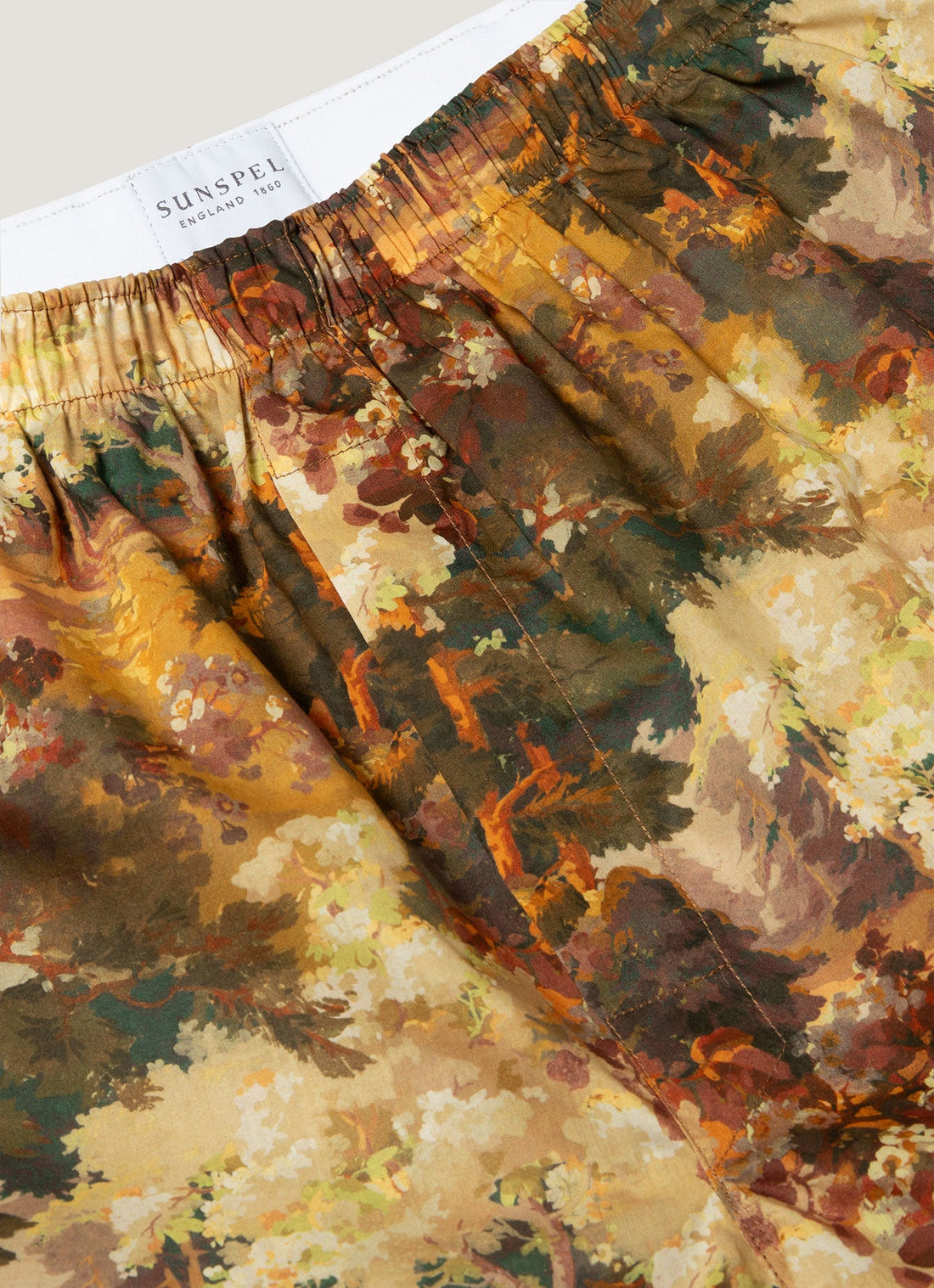 Men's Classic Boxer Short in Liberty Fabric in Autumnal Floral