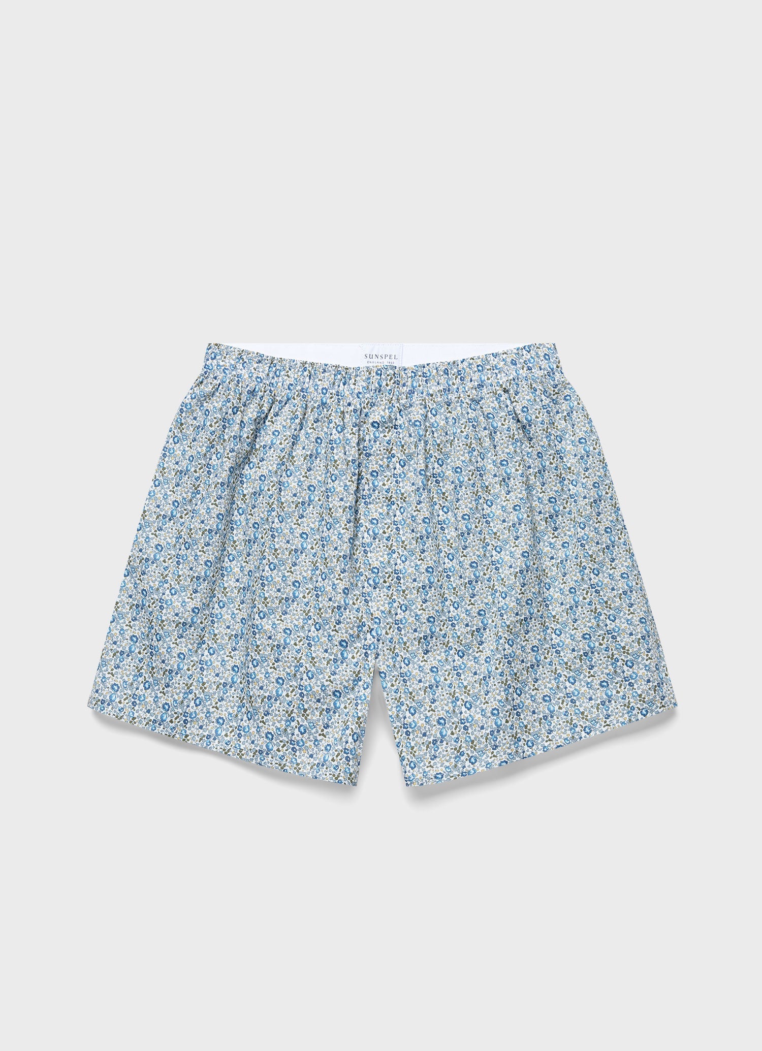 クラシックボクサーショーツ（リバティ・ファブリックス）（Blue