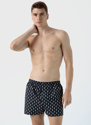 Men's Classic Boxer Shorts in Nutcracker