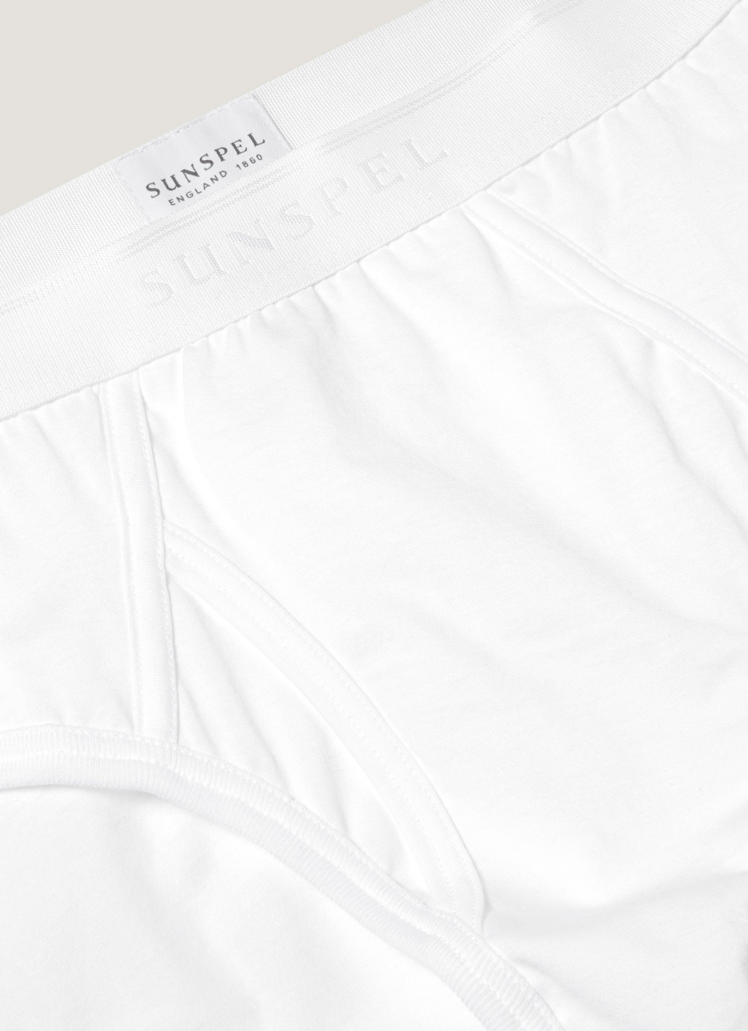 スーパーファインコットンブリーフ（White）| Sunspel