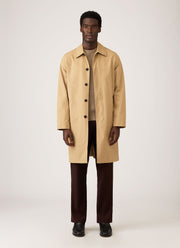 Men's Ventile Mac in Dark Beige