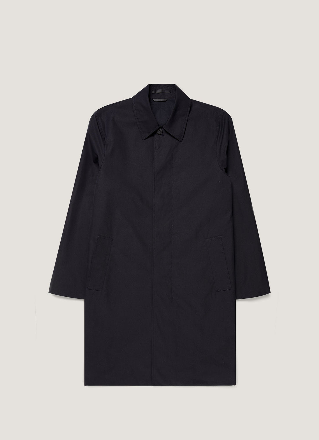 Men's Ventile Mac in Dark Navy