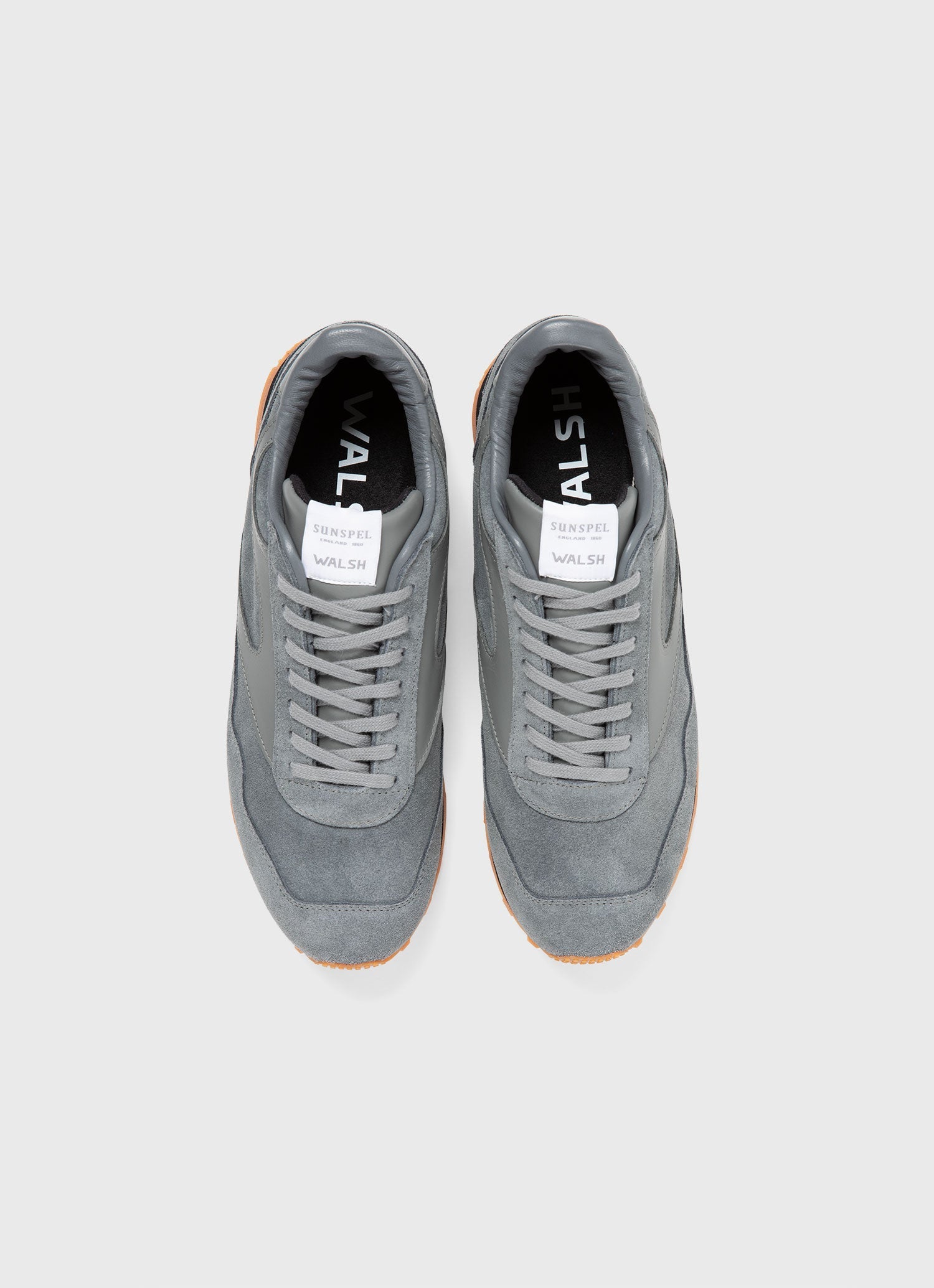 Walsh Trainer in Mid Grey