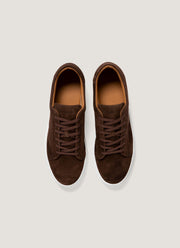 Men's Tennis Shoe in Brown