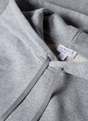 Men's Loopback Hoody in Grey Melange