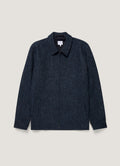 Blue Herringbone