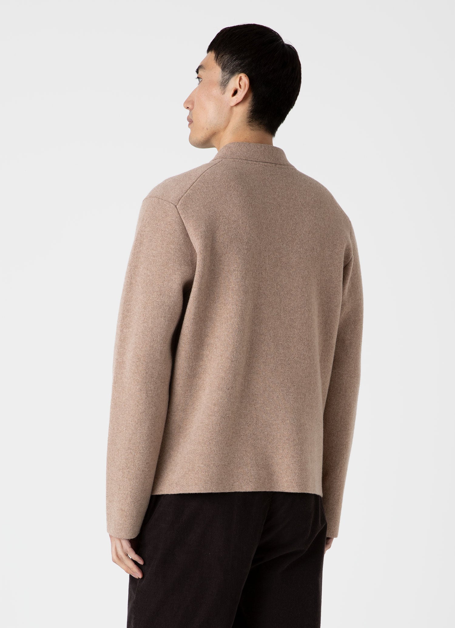 ダブルフェイスジャケット（Sandstone）|Sunspel