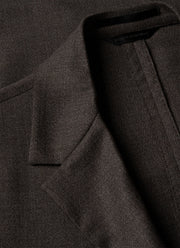 Men's Lightweight Travel Wool Blazer in Light Coffee Melange