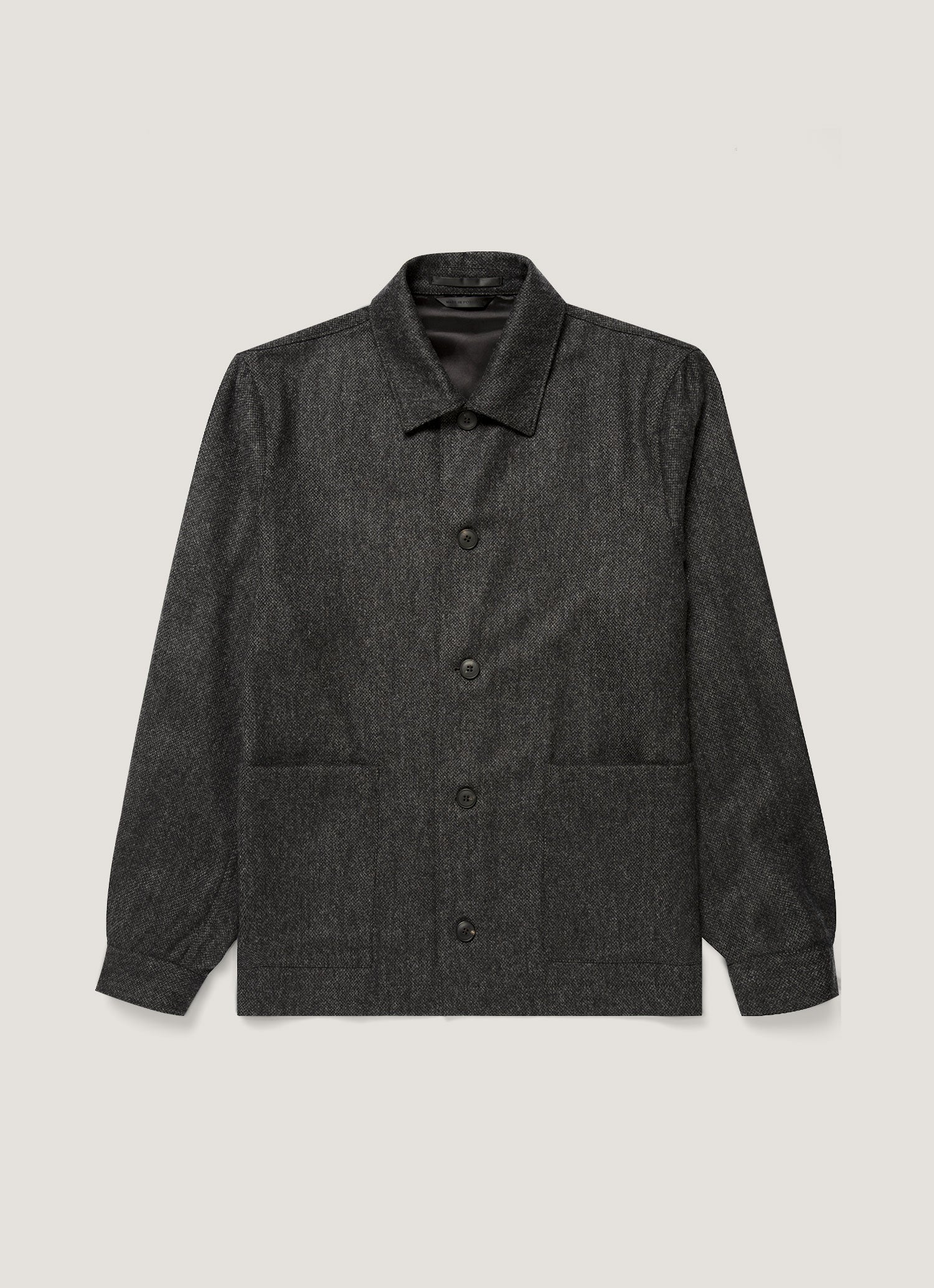 激レアサイズ 00s OLDGAP ダークグレー ウールメルトンジャケット xs ウールツイル チョアジャケット（Charcoal Melange）| Sunspel