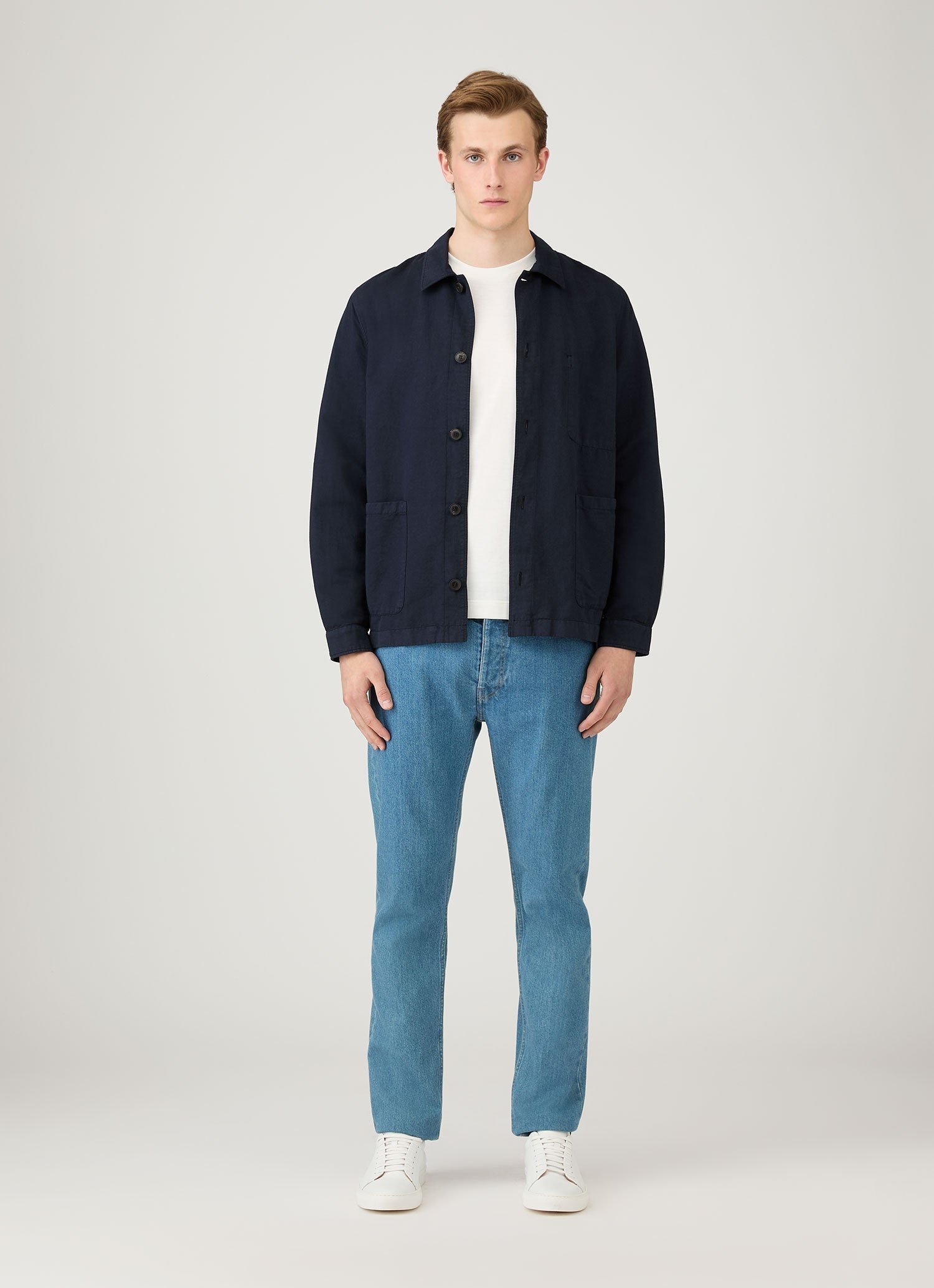 レギュラー フィット ジーンズ （Denim Mid Wash）| Sunspel