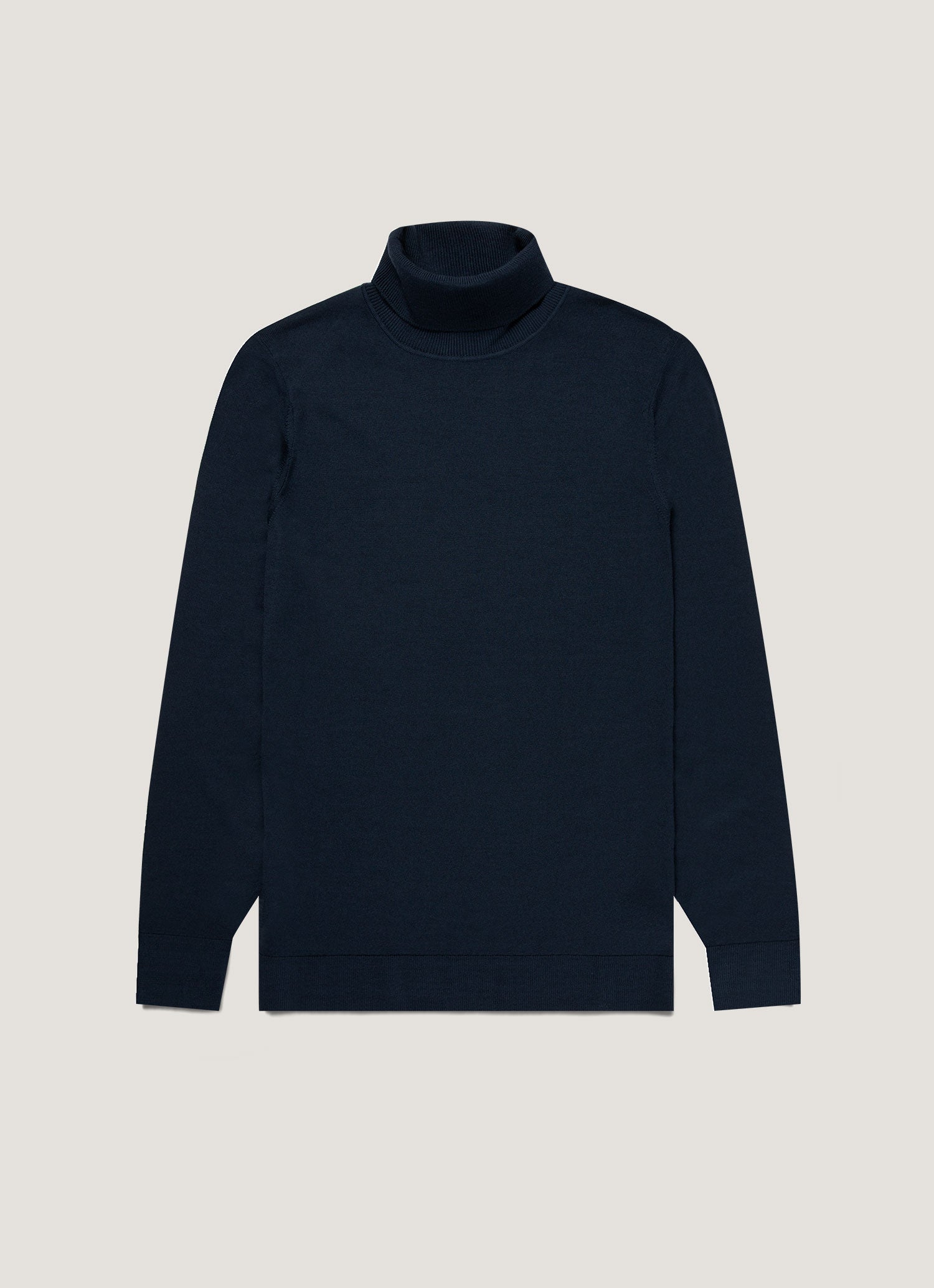 マクロマロウ　ネックパース Men's Navy Jersey Micro Modal Slim Fit Pyjamas | Derek Rose