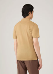 Men's Riviera Polo Shirt in Tan