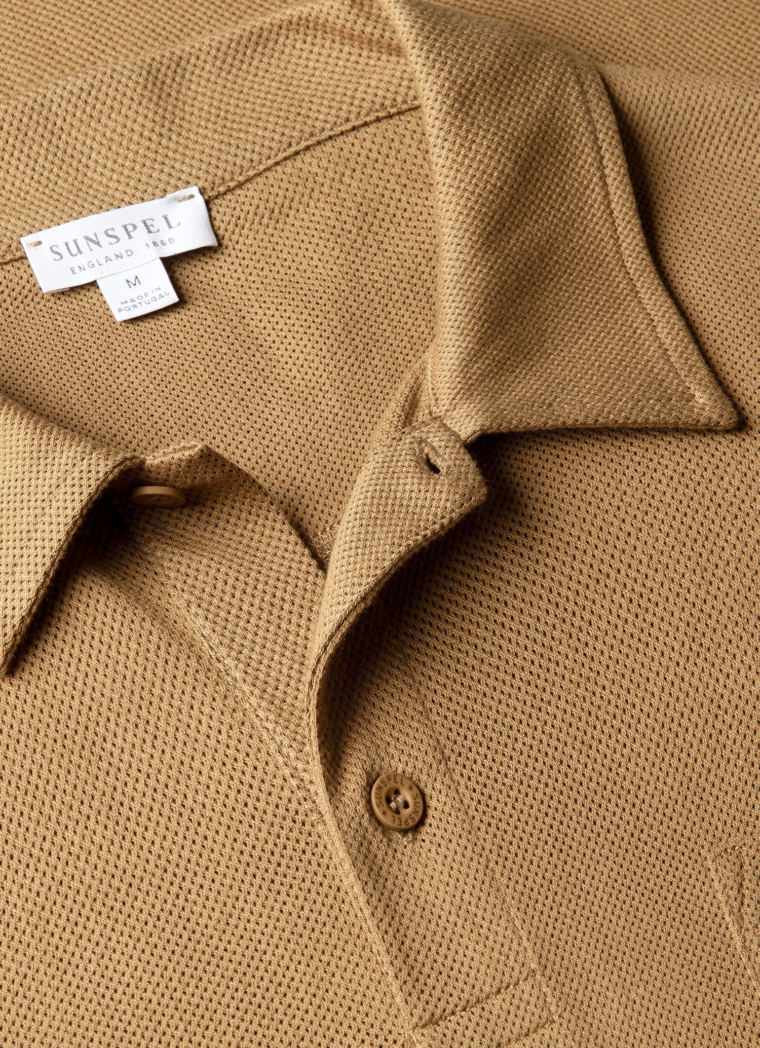 Men's Riviera Polo Shirt in Walnut