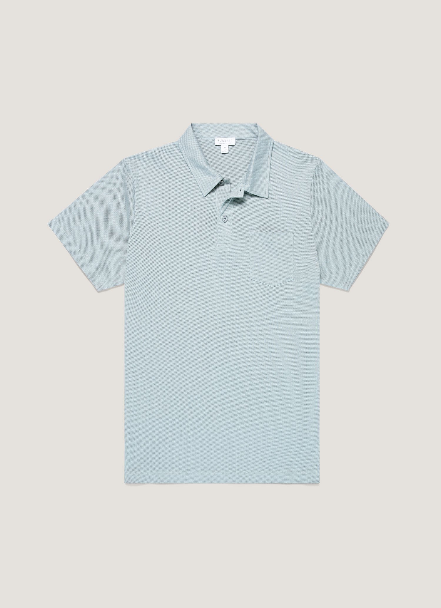 【美品】SUNSPEL ポロシャツ 白　リヴィエラ リヴィエラポロシャツ （White）| Sunspel