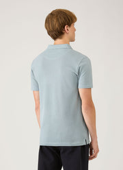 Men's Riviera Polo Shirt in Stone Blue