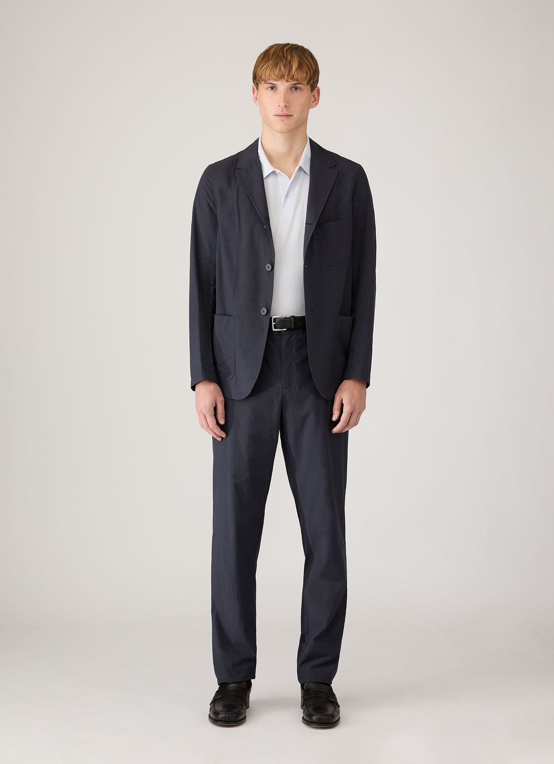 Men's Riviera Polo Shirt in Light Blue