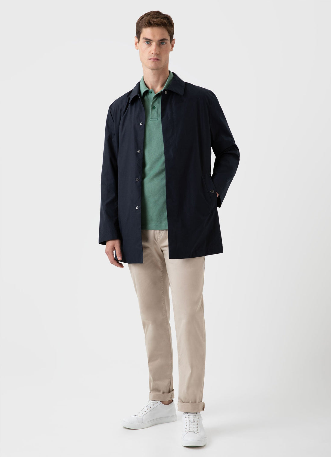 Men's Riviera Polo Shirt in Thyme