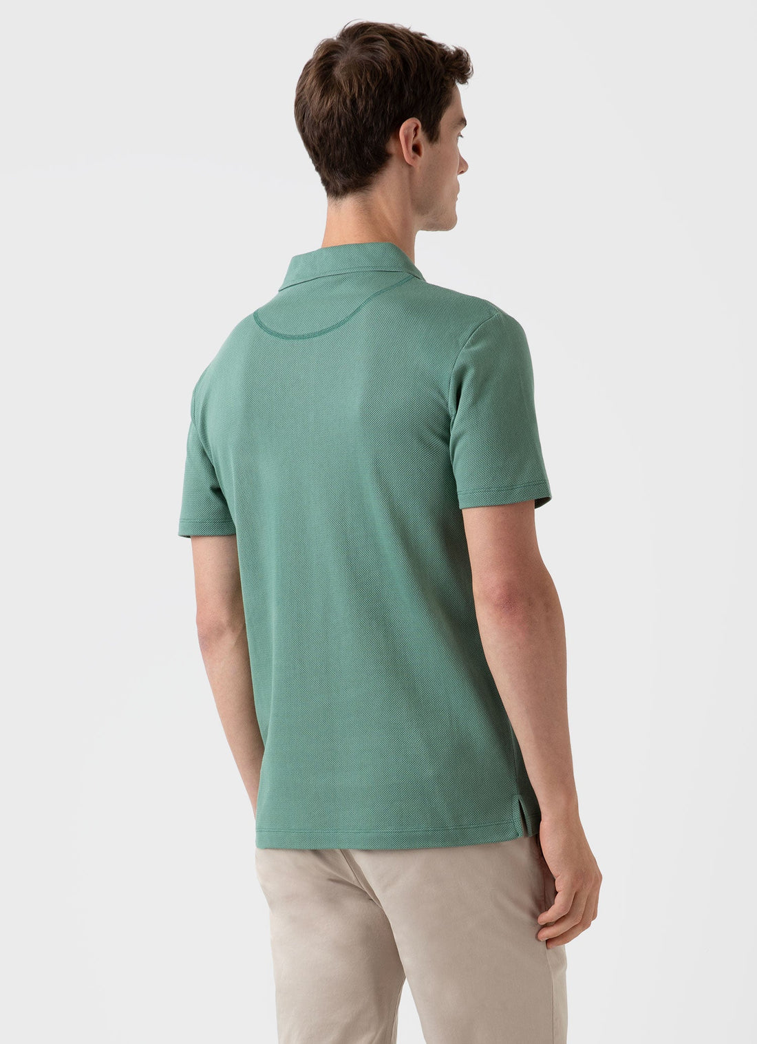 Men's Riviera Polo Shirt in Thyme