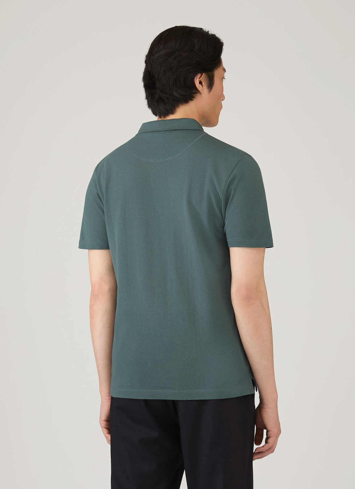 Men's Riviera Polo Shirt in Dark Petrol