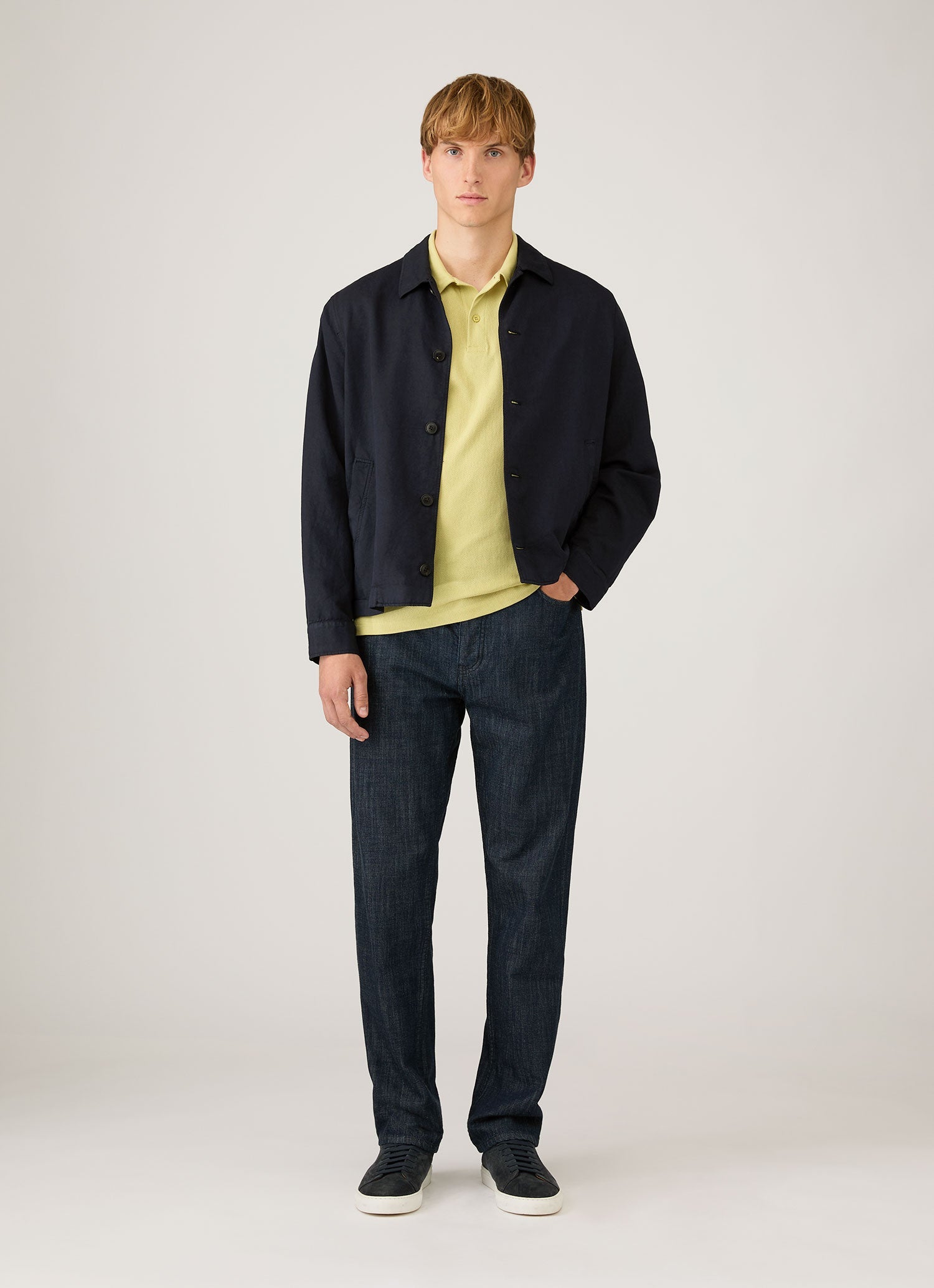 Men's Riviera Polo Shirt in Avocado