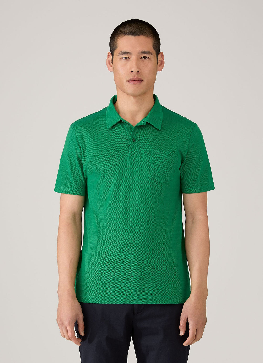 Men's Riviera Polo Shirt in Bright Green