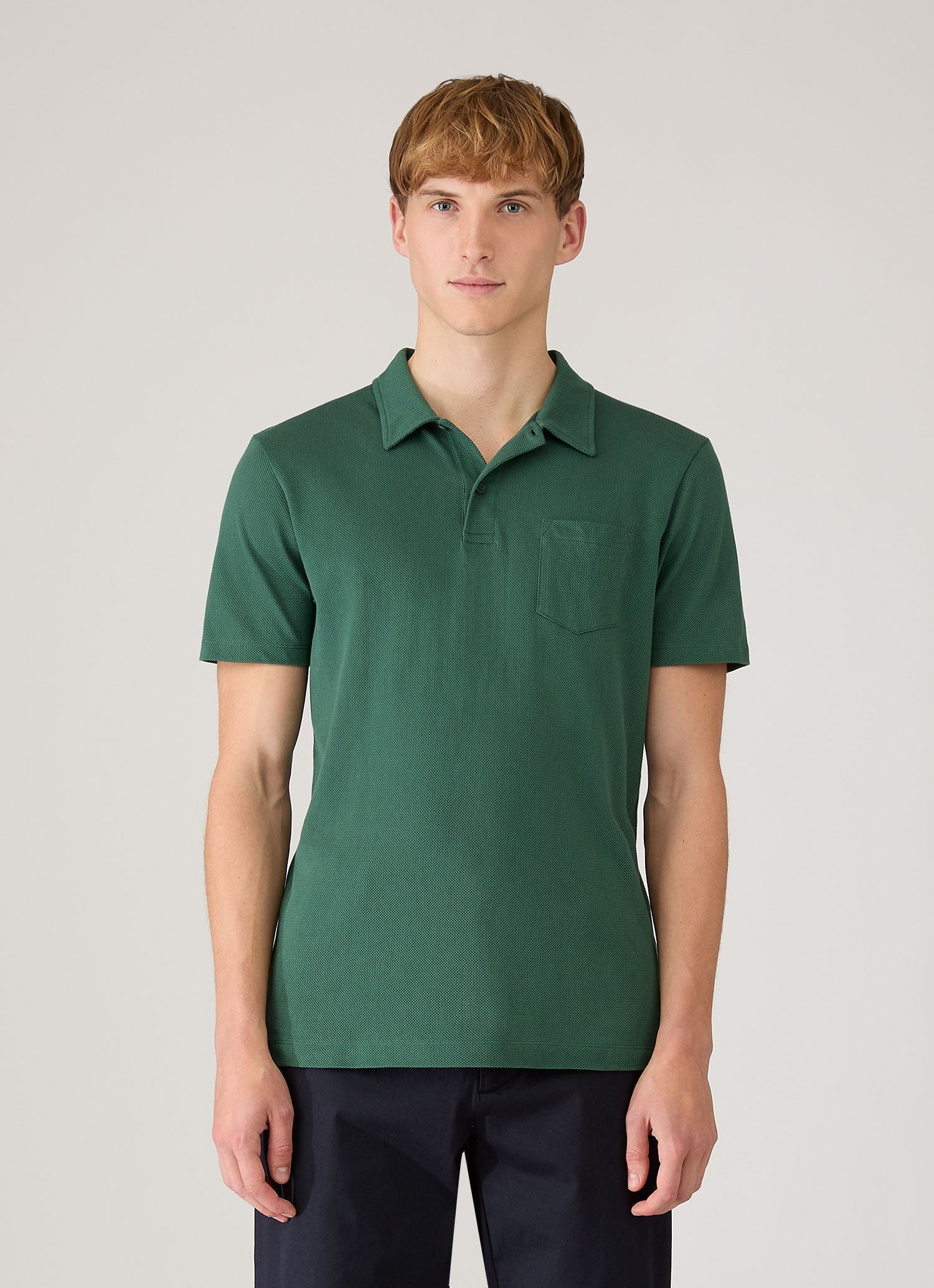 Men's Riviera Polo Shirt in Forest