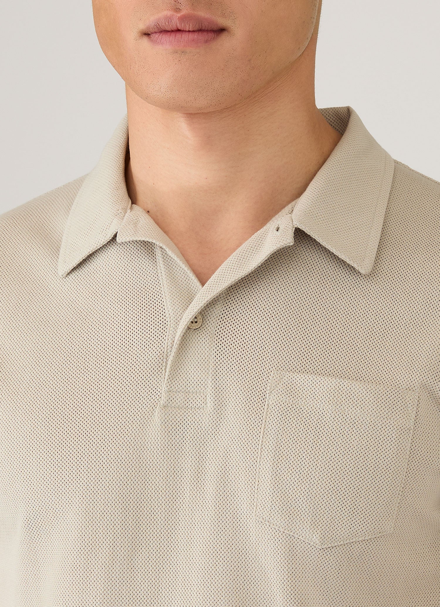 Men's Riviera Polo Shirt in Ash