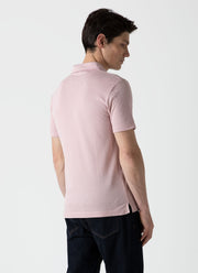 Men's Riviera Polo Shirt in Shell Pink