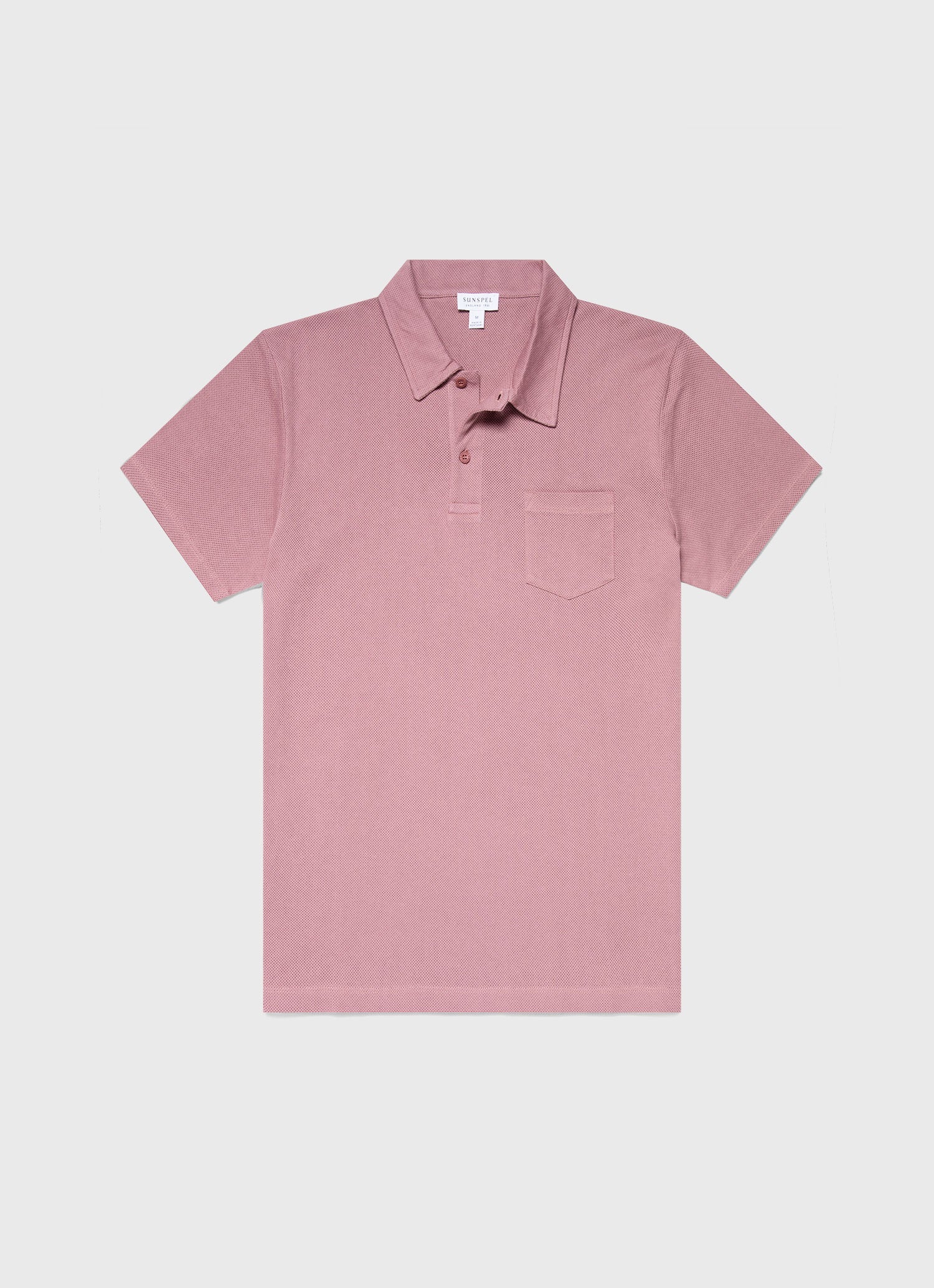 Men's Riviera Polo Shirt in Vintage Pink