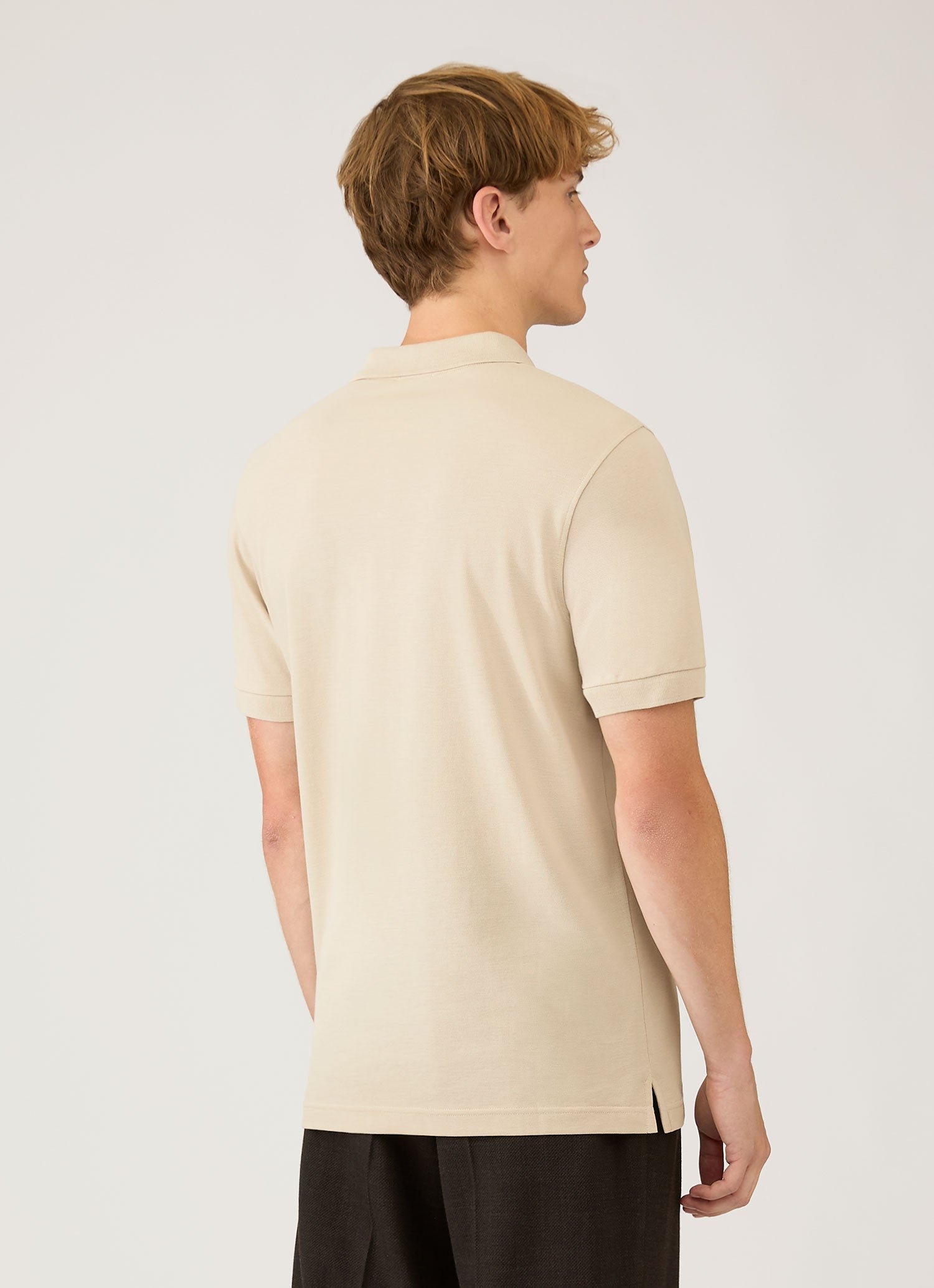 Men's Piqué Polo Shirt in Hazelwood