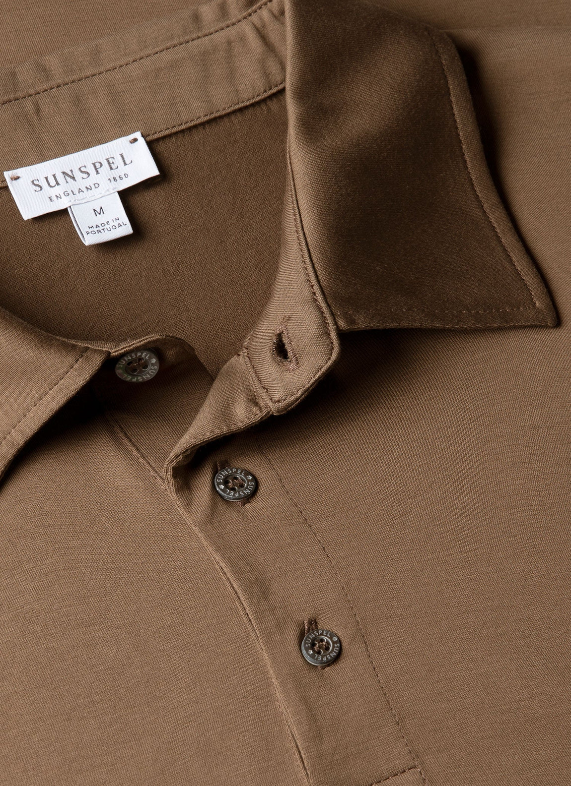 Men's Classic Jersey Polo Shirt in Dark Cedar