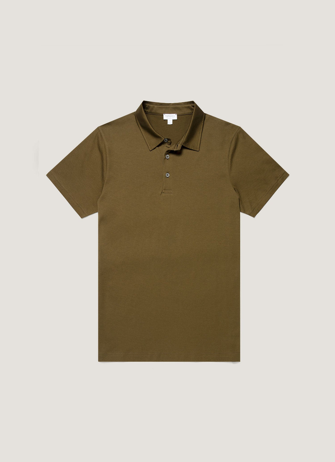 Men's Classic Jersey Polo Shirt in Loden Green