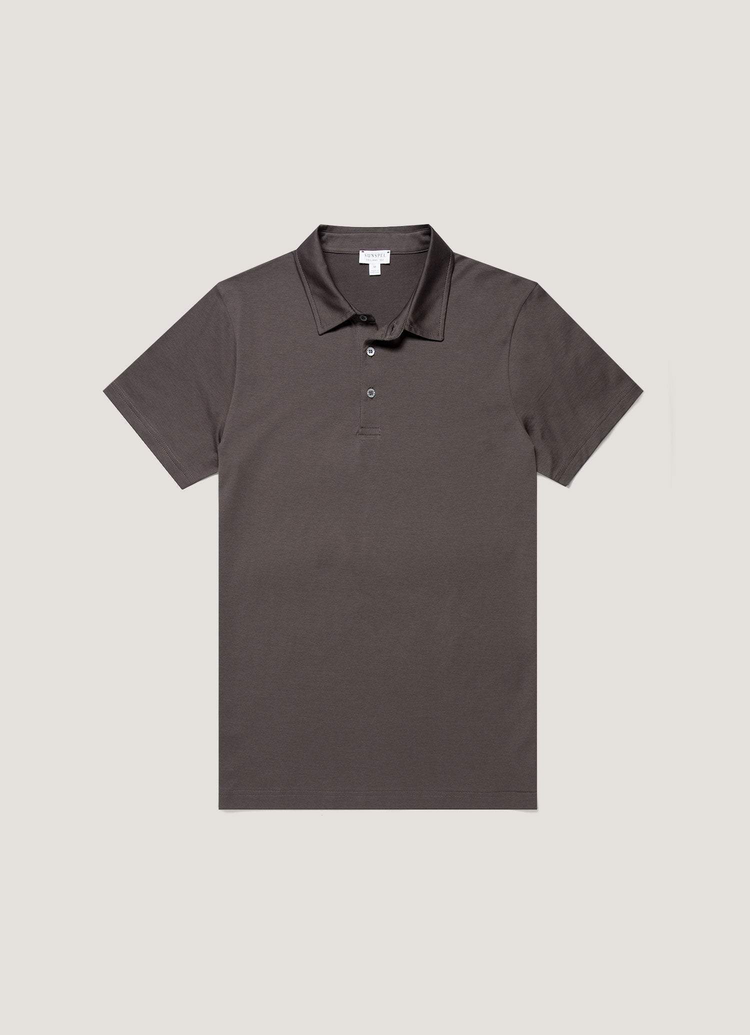 クラシックジャージー ポロシャツ（Navy）| Sunspel