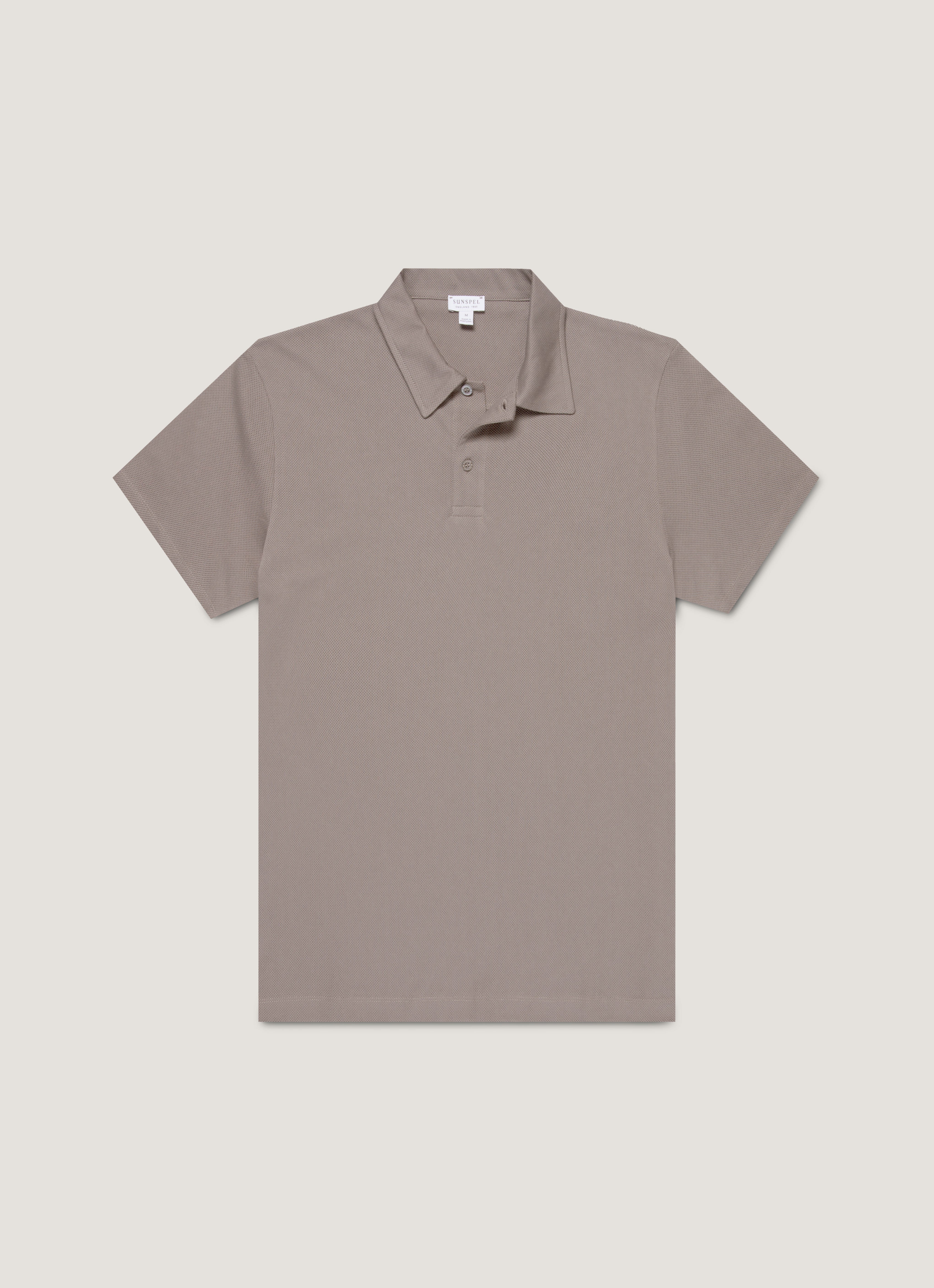 美品 SUNSPEL サンスペル リビエラ ポロシャツ XL ポルトガル製 リヴィエラポロシャツ（Khaki）| Sunspel