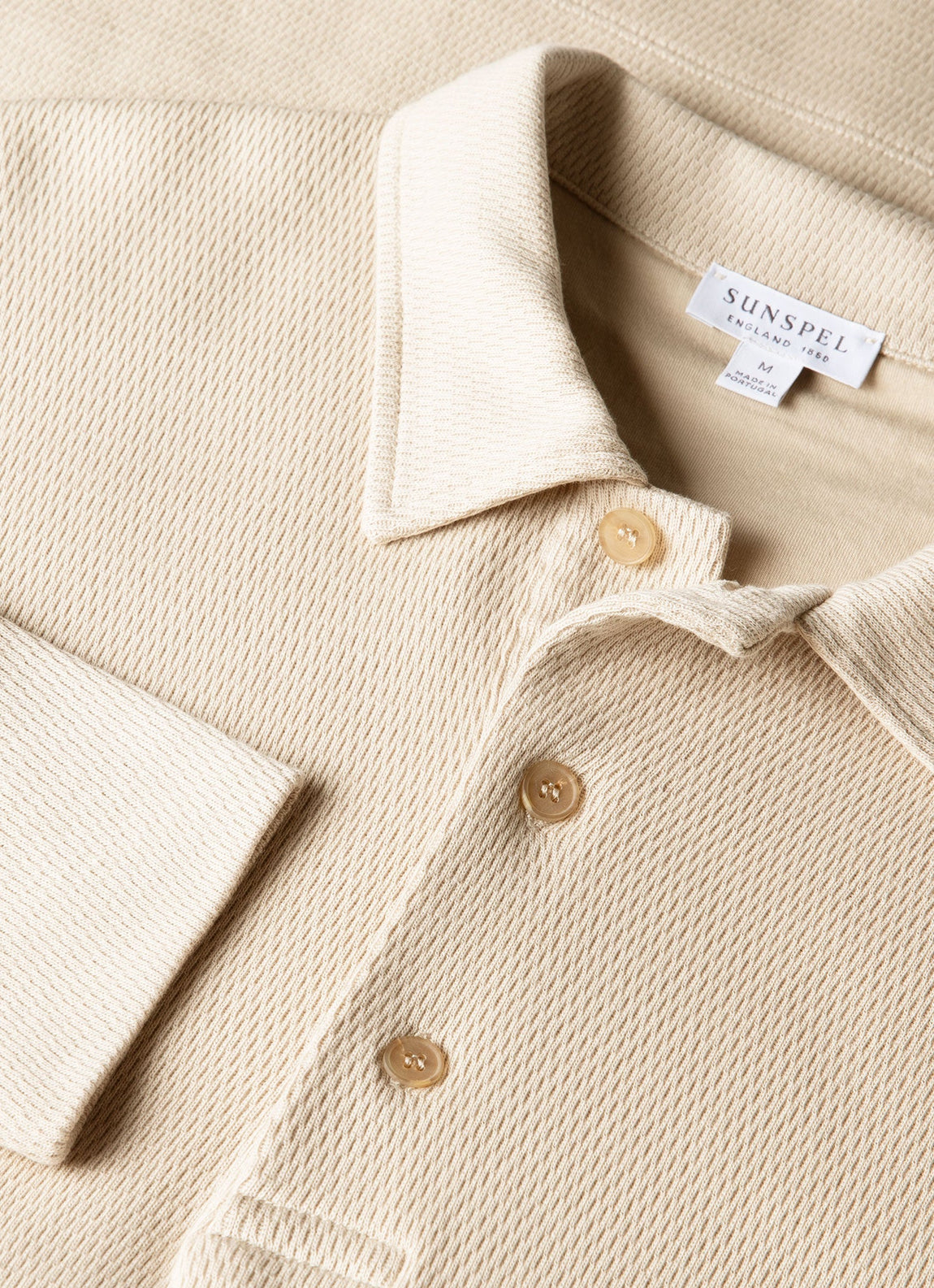 Men's Long Sleeve Cellulock Polo Shirt in Hazelwood