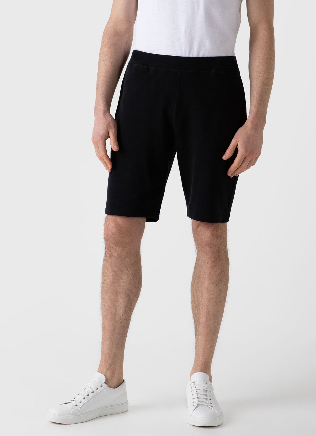 Men's Loopback Shorts in Black